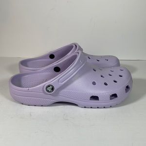 Purple Crocs